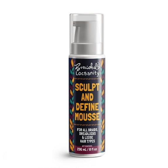Braided by Locsanity Sculpt & Define Mousse