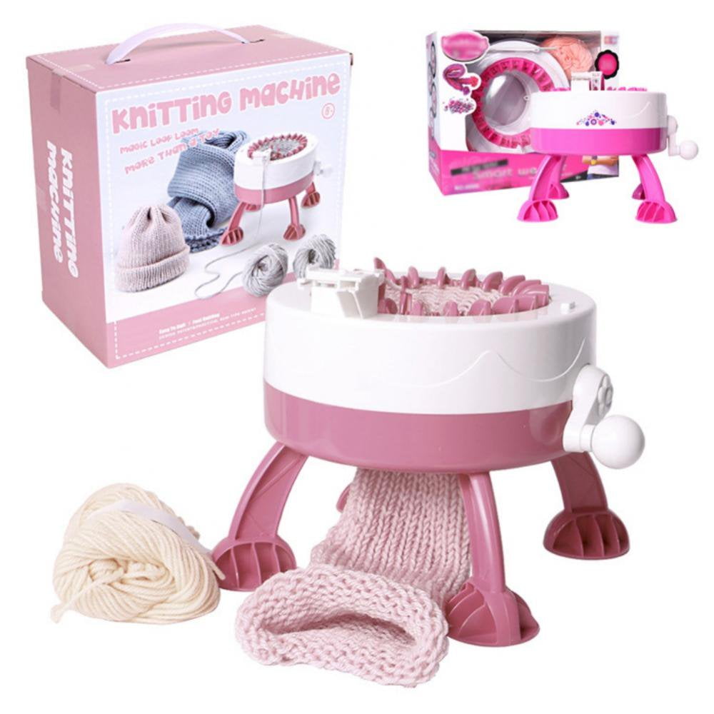 Braiding Machine 27 Needle Hand Knitting Machine DIY Scarf Cap Sweater Wool Loom Parent-Child Knitting Toys
