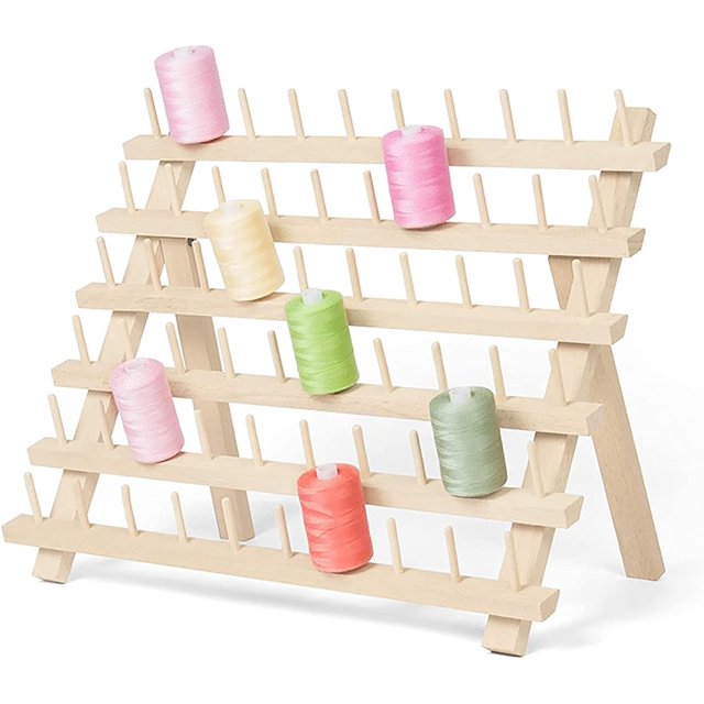 Braiding Rack 60Spool Wall Mounted Thread Holder Sewing & Embroidery