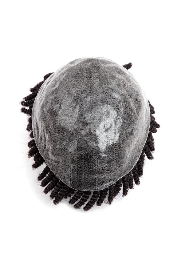 Braids Men's Wig Men's Capillary Prothesis 0.1 mm Full Skin Toupee Human Hair Dreadlock Hairpiece