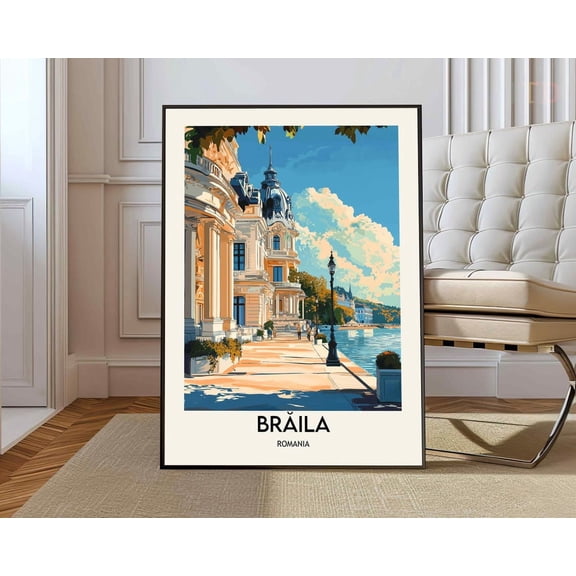 Braila Romania Poster Unframed Paper Print