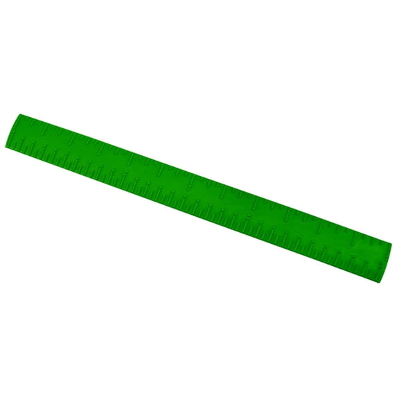 Braille Ruler- Plastic- 12-inch