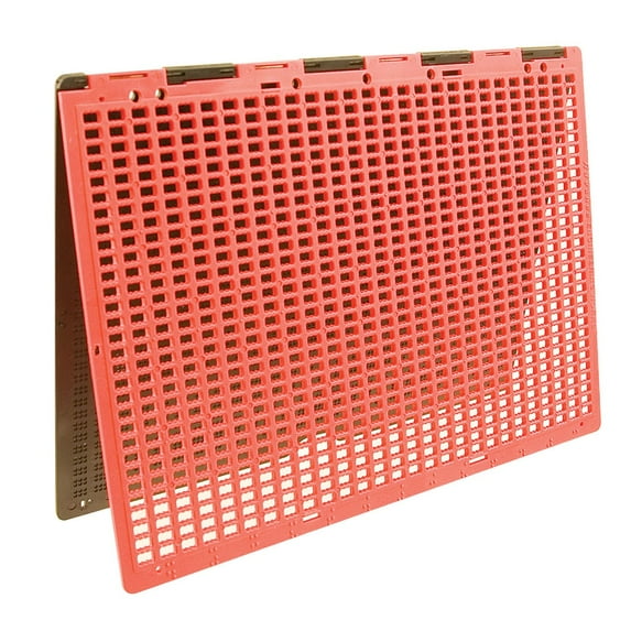 Braille Slate- Full Page- Red and Black