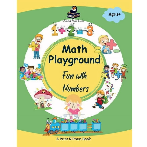Brain Activities Math Playground: Fun with Numbers - Math Activity Book for Kids, (Paperback)
