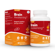 Redd Remedies, Brain Awakening, Natural Cognitive Support, 120 Capsules