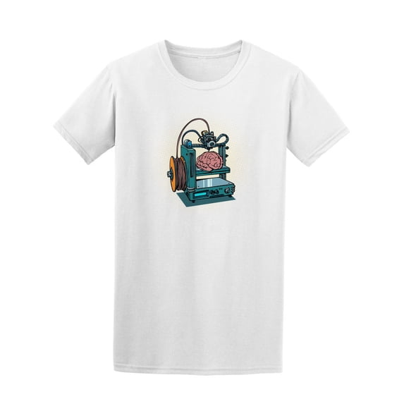 Brain Biotechnology T-Shirt Men -Image by Shutterstock, Male Small