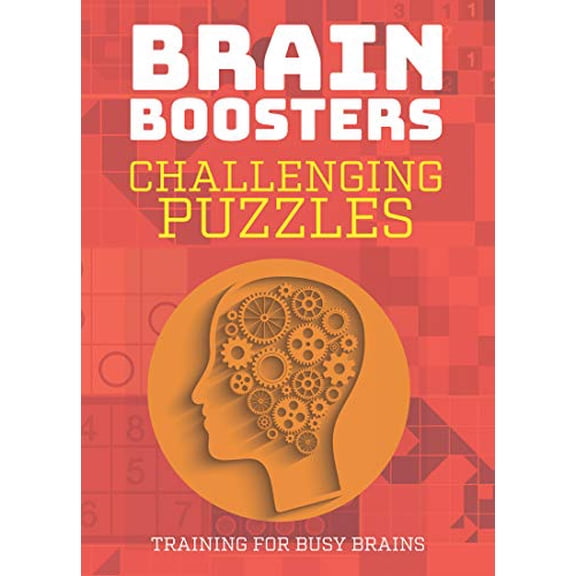 Pre-Owned Challenging Puzzles: Training for Busy Brains (Brain Boosters), Full Color Puzzles Including Sudoku, Logic Problems and Riddles (Mass Market Paperback) 1787392015 9781787392014