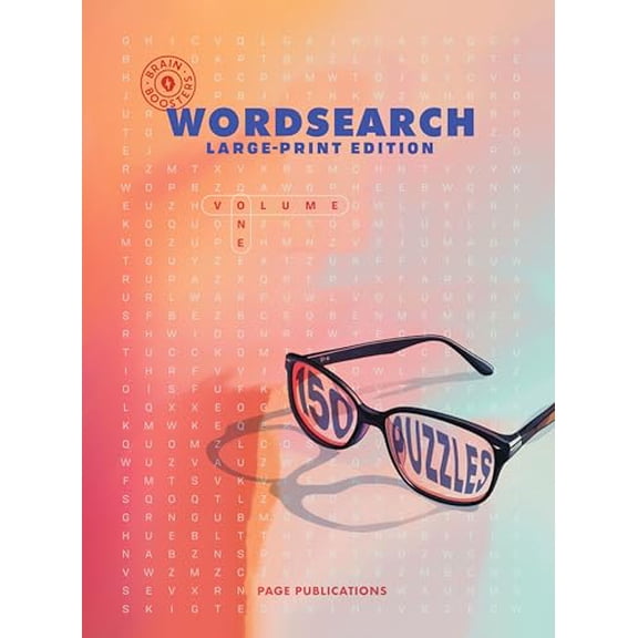 Brain Boosters Word Search Large-Print Edition