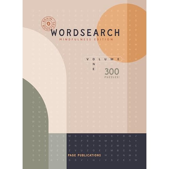 Brain Boosters Word Search Mindfulness Edition
