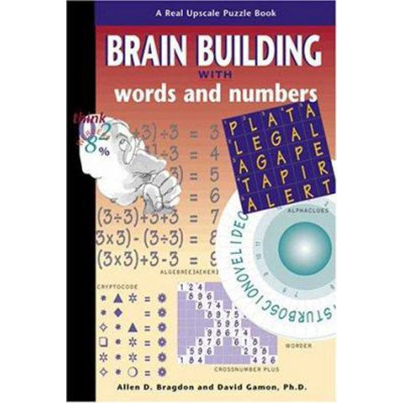 Pre-Owned Brain Building Games with Words and Numbers (Paperback) 0916410781 9780916410780