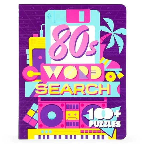Brain Busters 80s Word Search, (Spiral-Bound)