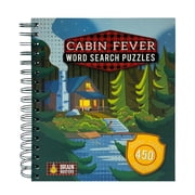 Brain Busters Cabin Fever Word Search Puzzles, Spiral-Bound