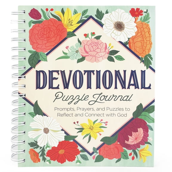 Brain Busters Devotional Puzzle Journal, (Spiral-Bound)