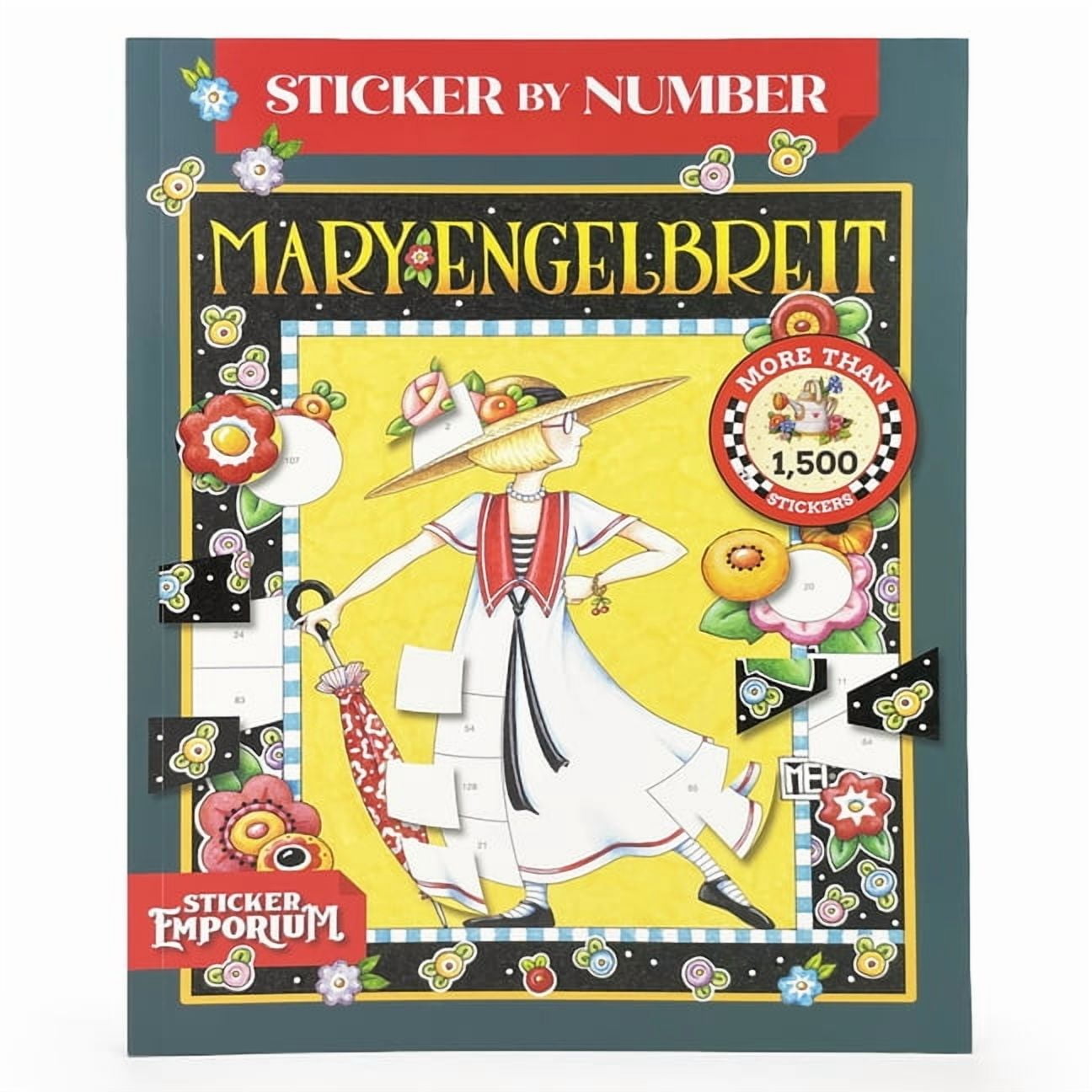 Sticker Emporium Sticker by Number Mary Engelbreit: Sticker Emporium, (Paperback)