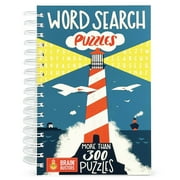 Brain Busters Word Search Puzzles, Book, Spiral Bound