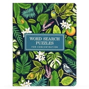 Brain Busters Word Search Puzzles for Concentration, Spiral-Bound