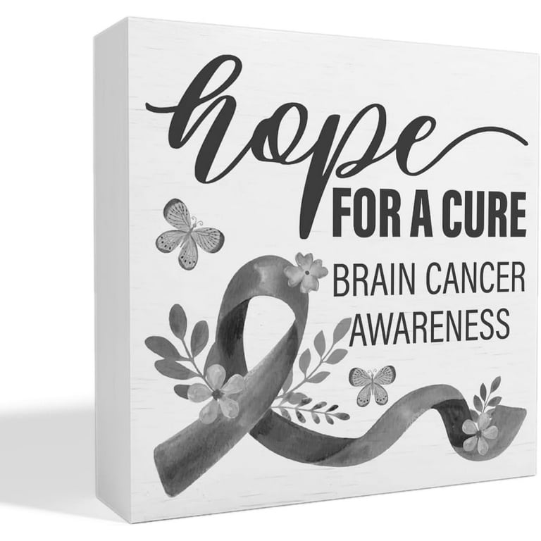 Brain Tumor Awareness T-Shirt Warrior Tree Hope Gift