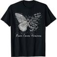 thumbnail image 1 of Brain Cancer Awareness Gray Ribbon Butterfly T-Shirt, 1 of 4
