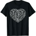 thumbnail image 1 of Brain Cancer Awareness Gray Ribbon Heart Brain Tumor Support T-Shirt, 1 of 4
