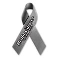 thumbnail image 1 of Brain Cancer Awareness Ribbon Magnet, 1 of 1