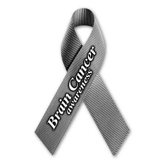 Brain Cancer Awareness Ribbon Magnet