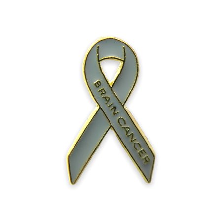 Brain Cancer Ribbon Lapel Pin