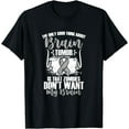 thumbnail image 1 of Brain Cancer Survivor Gray Ribbon Funny Brain Tumor T-Shirt, 1 of 4
