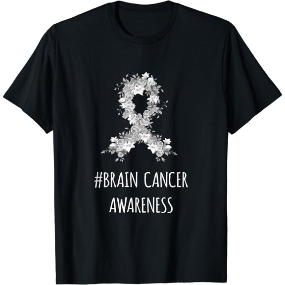 Brain Cancer T-Shirt Brain Cancer Awareness Products & Gifts