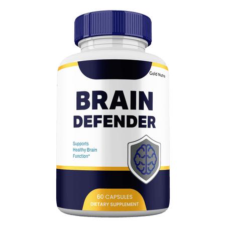 Brain Defender Capsules, Advanced Maximum Strength Pills Cognitive and Brain, BrainDefender Supplement for Nerve Health (1 Pack)