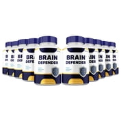 Brain Defender Capsules, Advanced Maximum Strength Pills Cognitive and Brain, BrainDefender Supplement for Nerve Health 10 Pack
