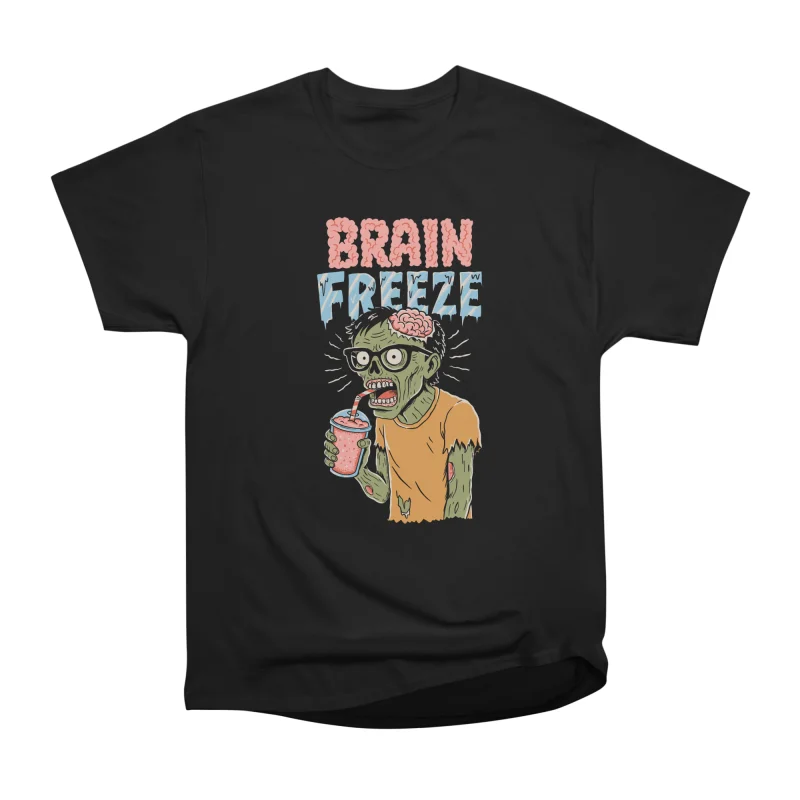 Brain Freeze T-Shirt Tee Gift For Him Merch For Her Apparel For Friend ...