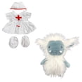 thumbnail image 1 of Brain Freeze The Yeti with 16 inch Nurse Outfit - A Cool and Cuddly Toy for Kids Who Love Imagination and Adventure, 1 of 3