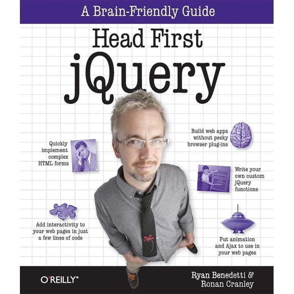 Pre-Owned Head First jQuery: A Brain-Friendly Guide (Paperback) 1449393217 9781449393212