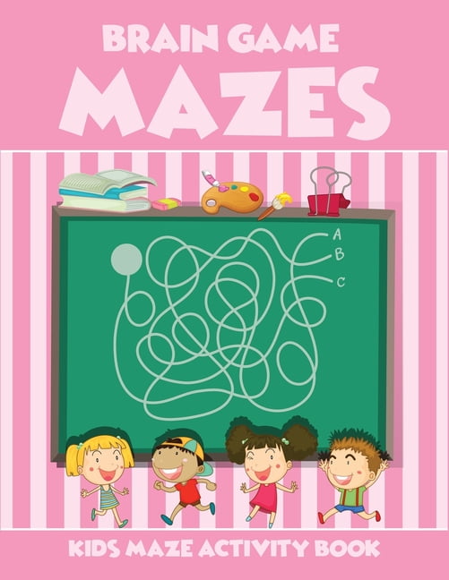 Mazes: Maze Puzzles and Coloring Book for Kids Ages 4-6 | Sky Blue (Mazes  for Kids)