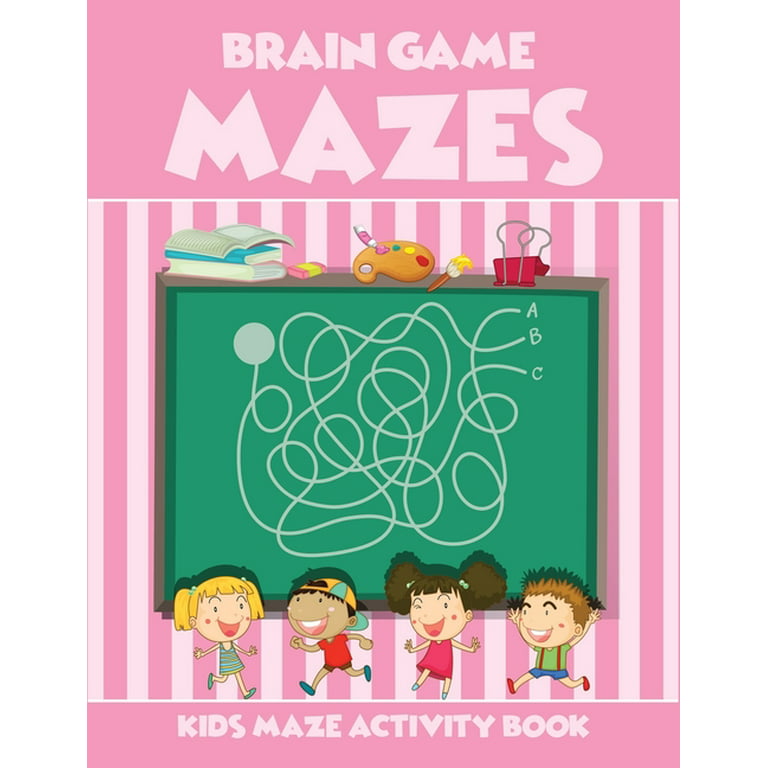 博客來-My Big Maze Book Ages 4-6: Best activity maze books for kids. A perfect  brain game mazes for kids. Awesome activity mazes for your kids to train