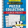 thumbnail image 1 of Pre-Owned Brain Games - 2 Books in 1 - Puzzle Collection (Spiral-bound) 1450868509 9781450868501, 1 of 1