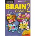 thumbnail image 1 of Brain Games 2 (PC-CD) Including 4 Games : Nomi, 3D Marble Flip, Zan & Super Rows, 1 of 2