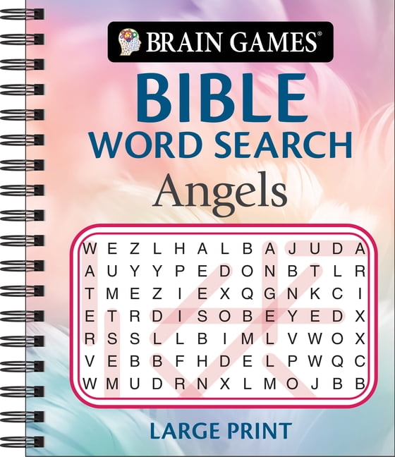 Brain Games Bible Brain Games Bible Word Search Angels Large