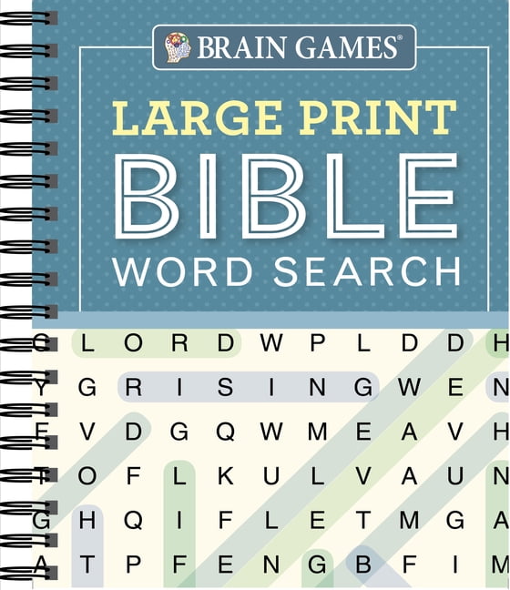 PUBLICATIONS INTERNATIONAL Brain Games - Bible: Brain Games - Large Print Bible Word Search (Blue) (Other)
