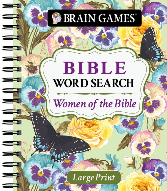 Brain Games - Bible: Brain Games - Large Print Bible Word Search: Women ...