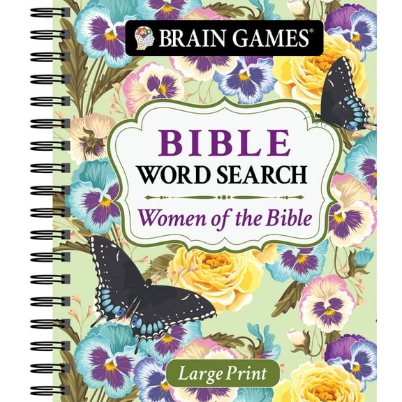 Brain Games - Large Print Bible Word Search: Women of the Bible
