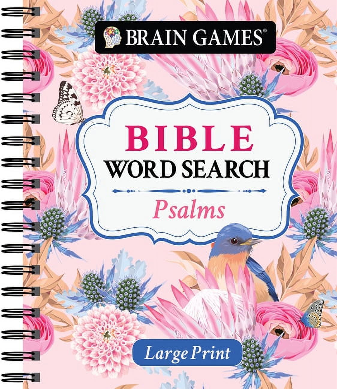 Brain Games Bible Word Search: Psalms and Prayer Puzzles: Series 1, Book 1, First Edition (Hardcover)