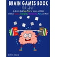 thumbnail image 1 of Brain Games Book for Adults: An Activity Book Large Print for Seniors and Adults with easy Sudokus, (Paperback) by Active Brain, 1 of 1