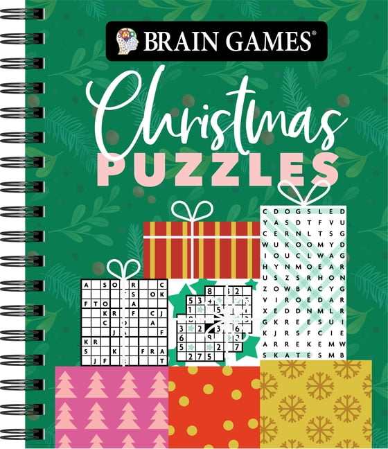 Brain Games Brain Games - Christmas Puzzles (Gift Cover), (Spiral-Bound)