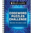 thumbnail image 1 of Brain Games Brain Games - Codeword Puzzles Challenge, (Spiral-Bound), 1 of 1
