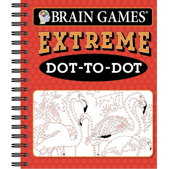 Brain Games Brain Games - Extreme Dot-To-Dot, (Spiral-Bound)