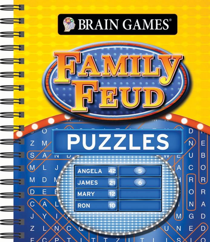 Brain Games Brain Games - Family Feud Word Search, (Spiral-Bound)