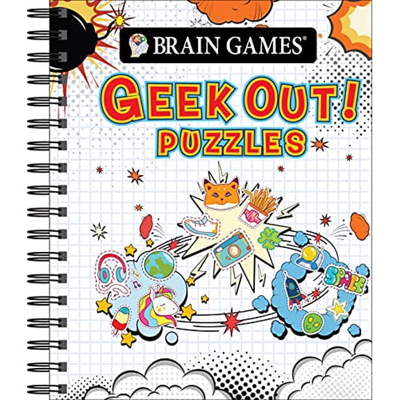 Pre-Owned Brain Games: Brain Games - Geek Out! Puzzles (Other)