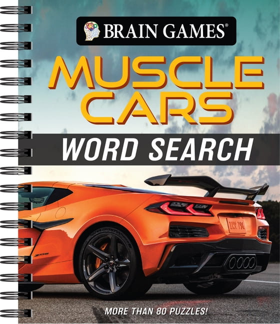 Brain Games Brain Games Muscle Cars Word Search More Than 80 Puzzles