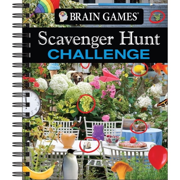 Brain Games Brain Games - Scavenger Hunt Challenge: Volume 2, (Spiral-Bound)